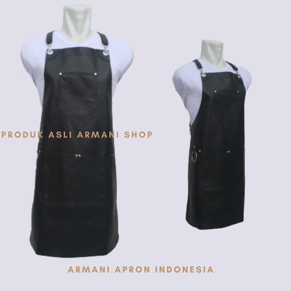 [KODE PRODUK G7562] CELEMEK KULIT APRON KULIT CELEMEK BARISTA APRON BARISTA CELEMEK MASAK APRON MASA