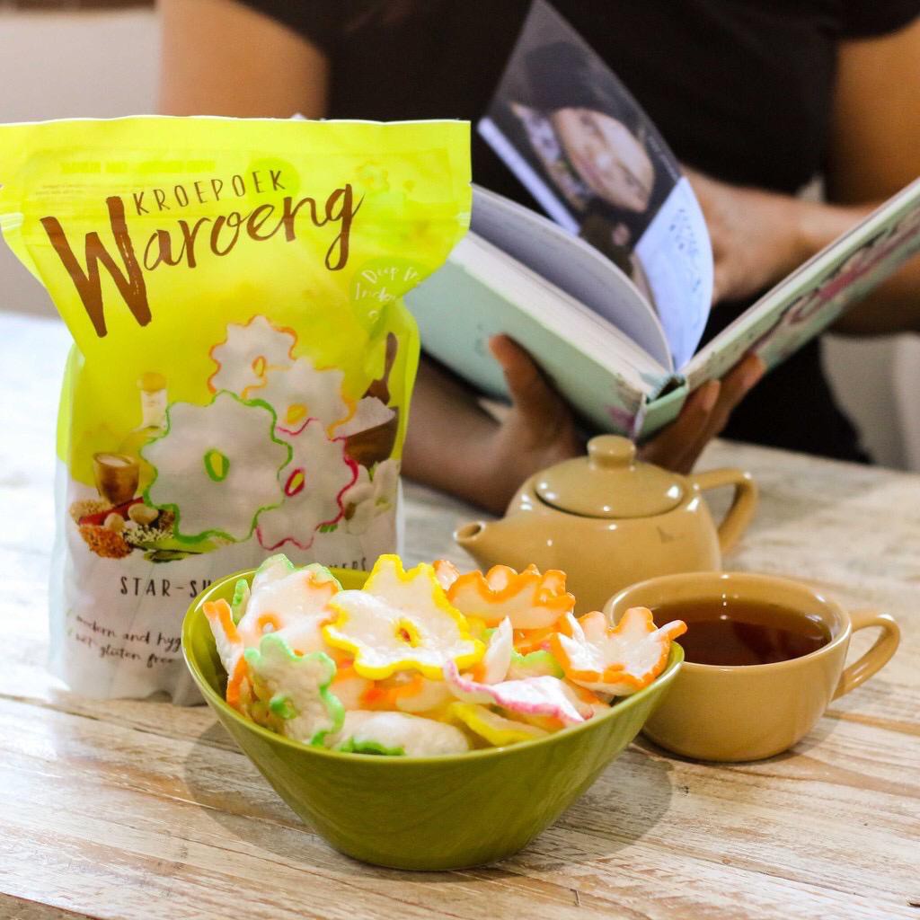 

Kroepoek Waroeng - Star Shaped - Kerupuk Bintang - 500gr