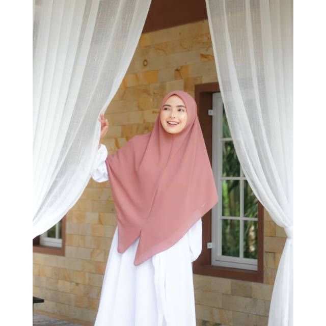 G.N.A.ID - JENNAIRA KHIMAR ZIPPER VERSI 1 RESLETING PANJANG