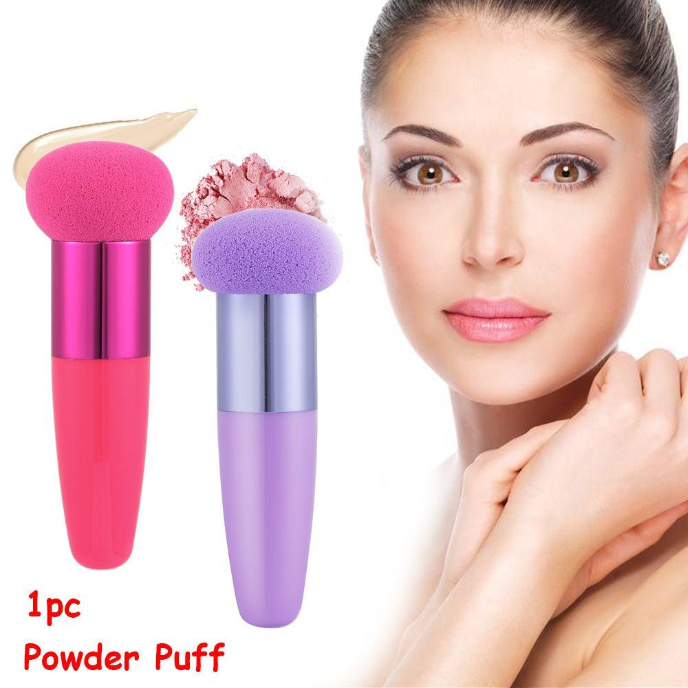 Solighter Powder Puff Fashion Cair Berbentuk Halus Alat Kosmetik Spons