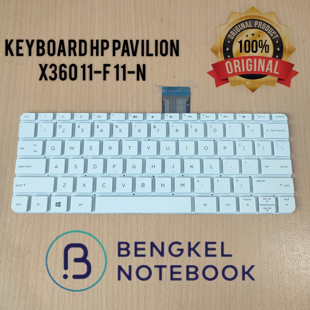 Keyboard HP Pavilion x360 HP 11-P HP 11-N HP 11-F White