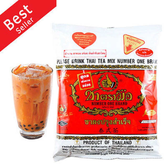 

Thai tea Number One Brand Cha TraMue Brand 400gr Thaitea THAILAND - tth1098