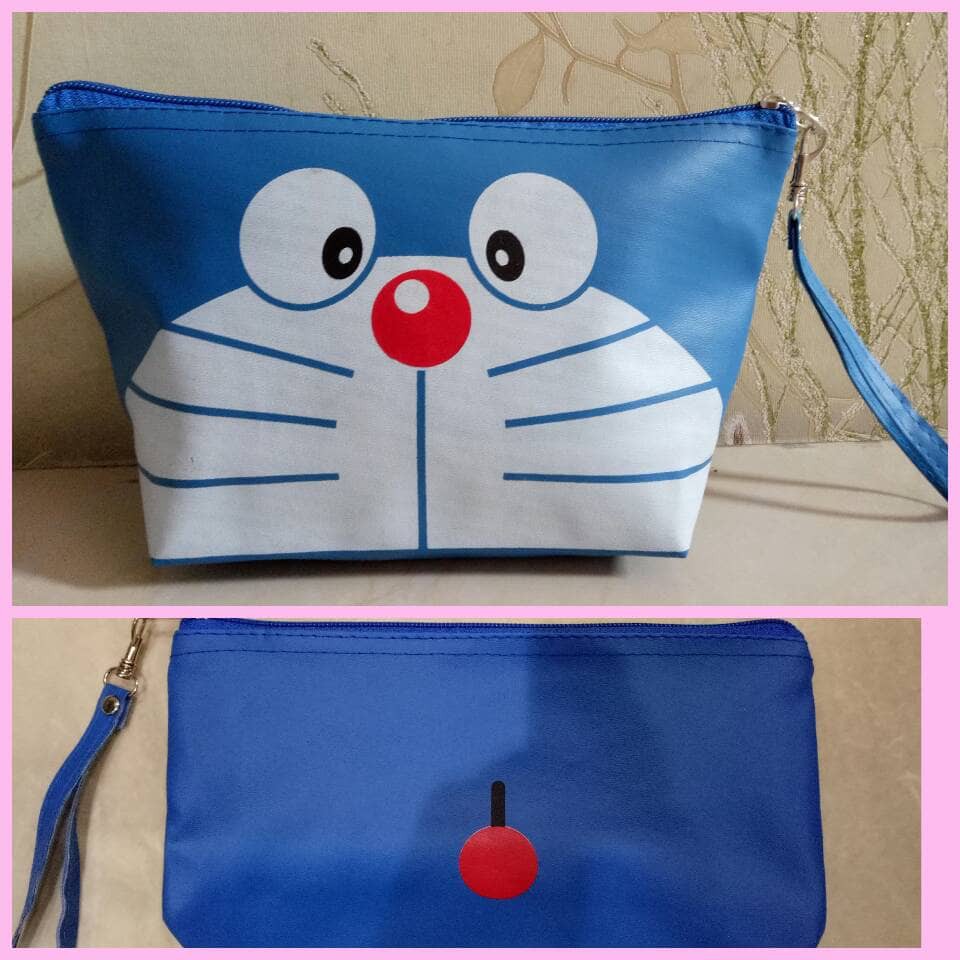  DORAEMON TAS KOSMETIK DORAEMON DOMPET KOSMETIK DORAEMON 