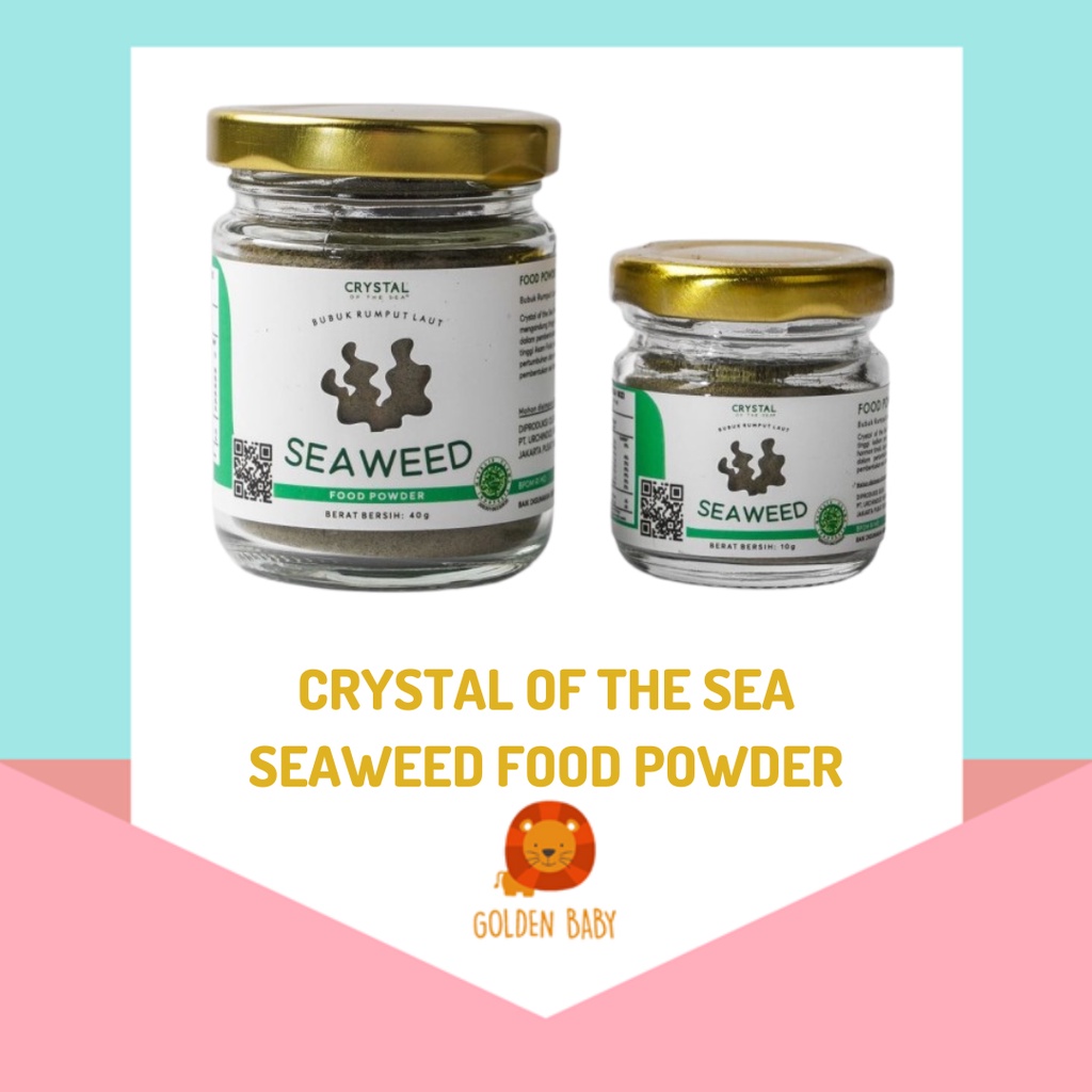 

Crystal of The Sea Seaweed Food Powder | Bubuk Rumput Laut Kaldu MPASI