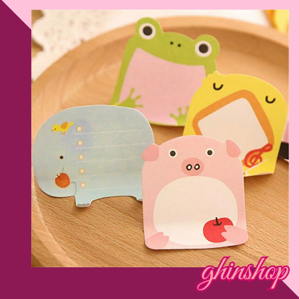 

GHINSHOP | STICKY NOTE ANIMAL | MEMO | POST IT NOTE