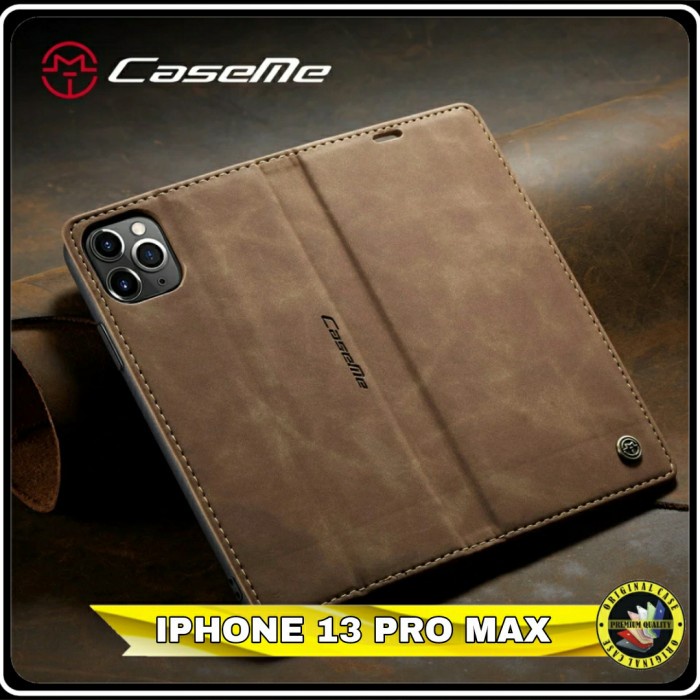 Casing iPhone 13 IPhone13Pro Max Flip Case Dompet Kulit Premium Cover