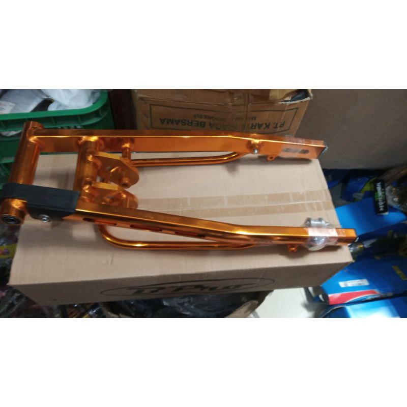 arm BPRO SATRIA FU STABILISER CNC gold (lubang) / pnp satri fu150