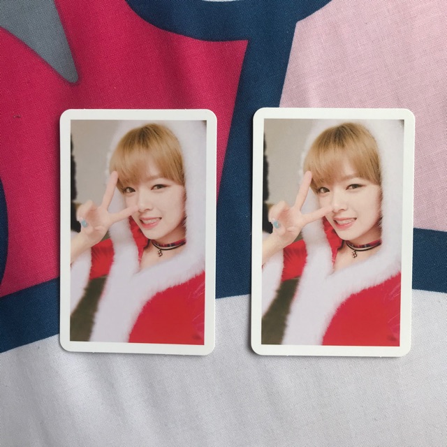KPOP — TWICE Twicecoaster Lane 1 Christmas JEONGYEON Official Album Photocard