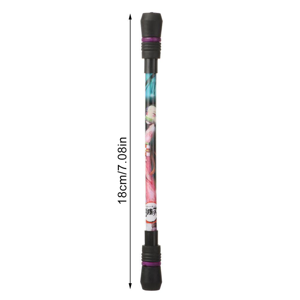 Top Demon Slayer Kimetsu No Yaiba Novelty Baru Pereda Tekanan Keburuk Anti-Selip Non Slip Spinning Pen