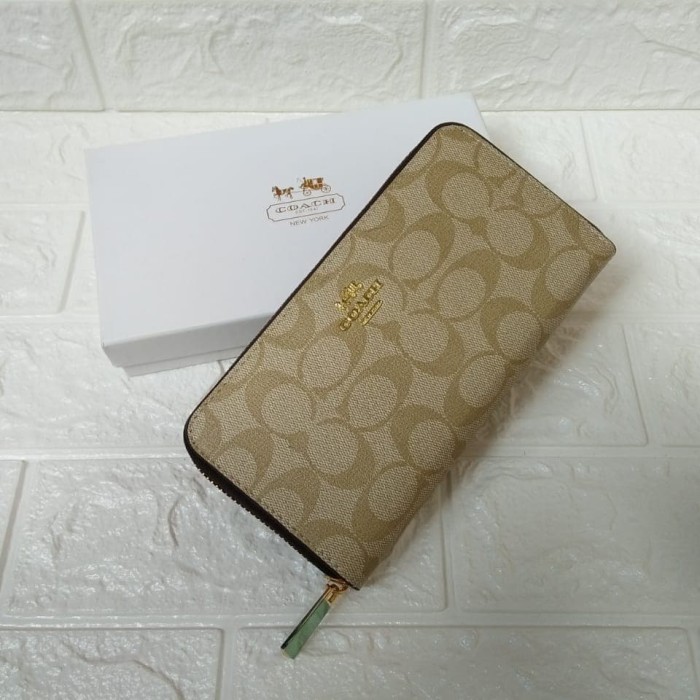 DOMPET PANJANG WANITA RESLETING 1 COACH IMPORT - Coach No 1 Murah