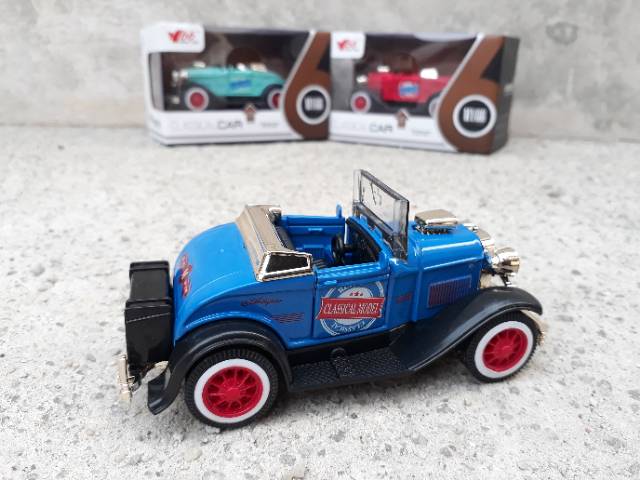 Diecast Mobil Klasik Ford - Miniatur Classic Car Antik Koleksi