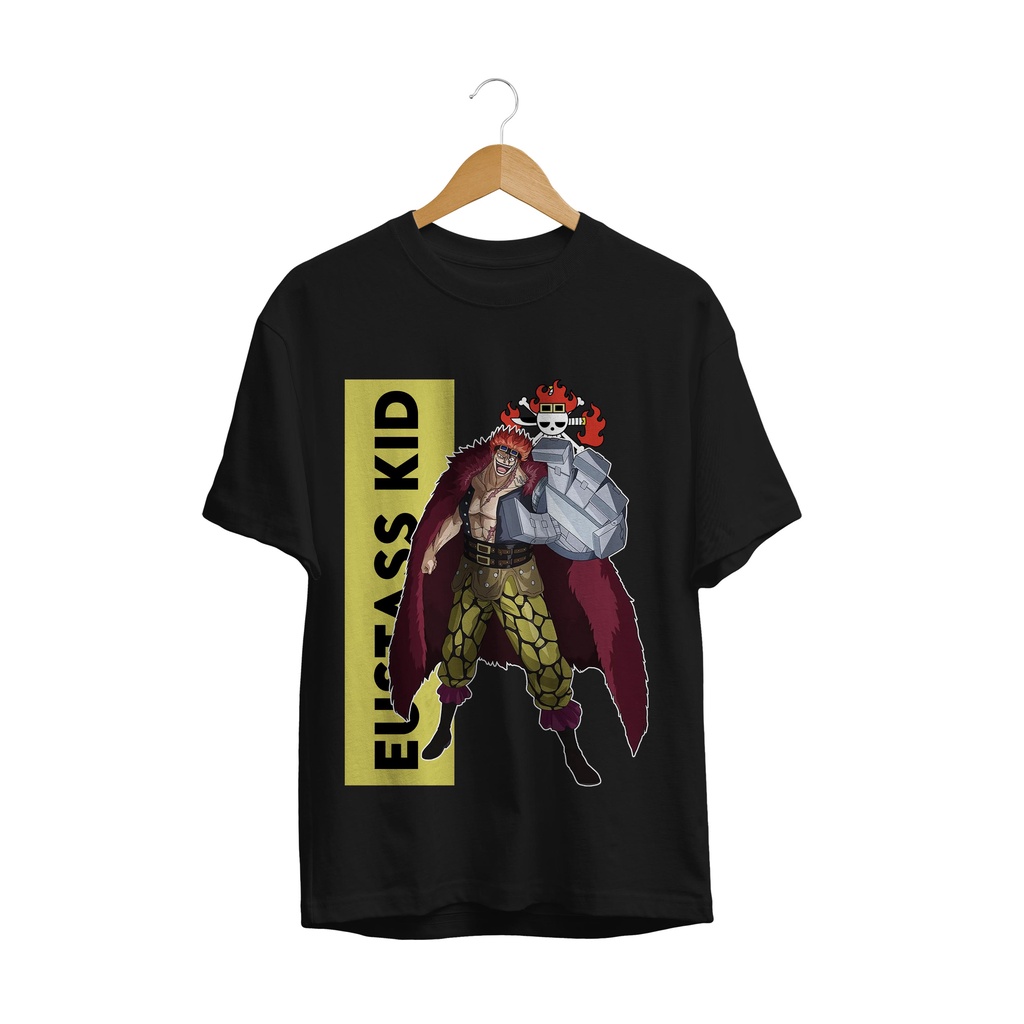 BAJU KAOS ANIME MANGA TERBARU ONE PIECE EUSTASS CAPTAIN KID PIRATE