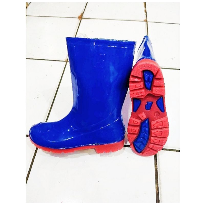 COD Sepatu AP Boots Junior, Sepatu Boots Karet Anak Anti Air