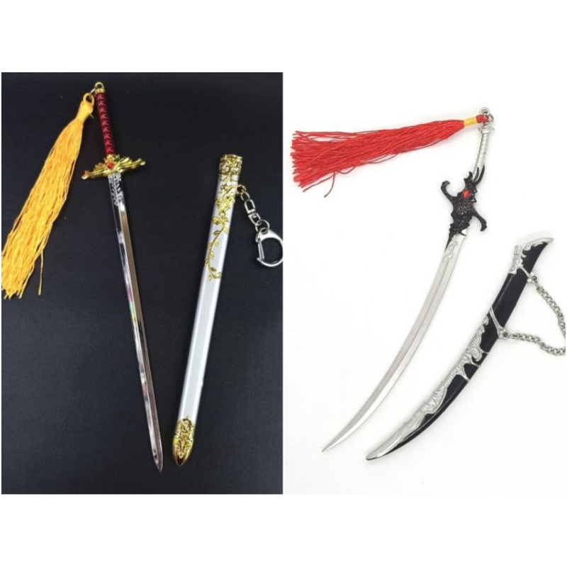 Jual Keychain Gantungan Kunci Xie Lian Sword Fang Xin/Hua Cheng