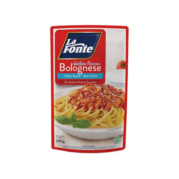 

la fonte pasta sauce chicken flavour bolognese