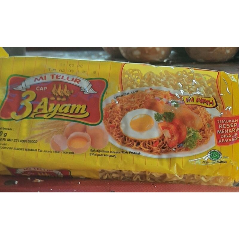 

mie telor fresh/1pcs