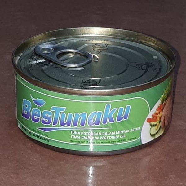 [HALAL] Bestunaku Tuna Chunk in Oil 150gr Ikan Tuna Dalam Kaleng