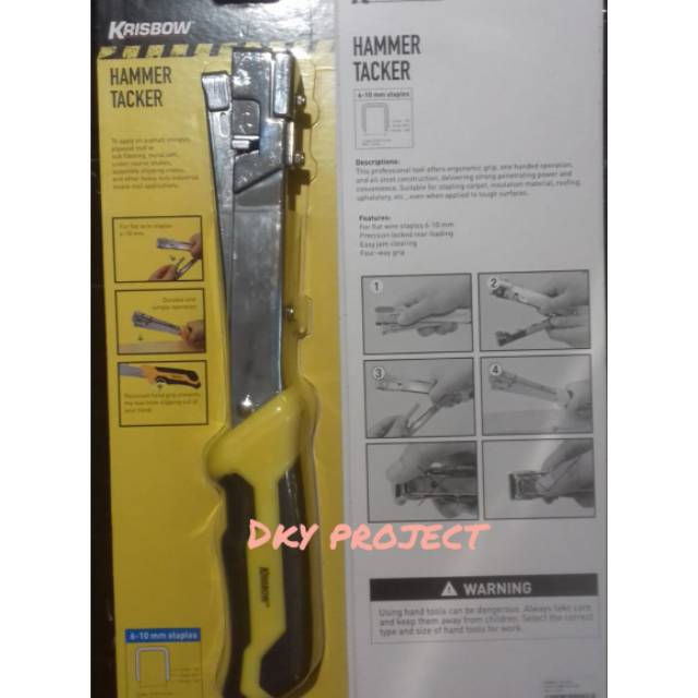 

STEPLES HAMMER TACKER GUN 6 - 10 MM