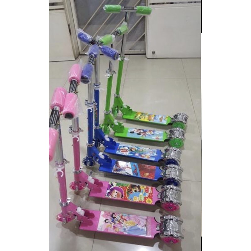 Sekuter Skuter scooter otoped mainan edukasi anak sepeda cewek cowok boy girl bike sepeda roda tiga