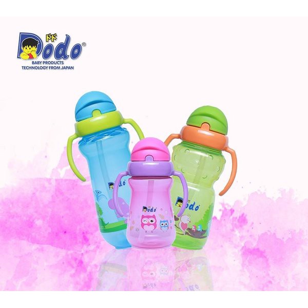 Dodo Bottle Sport Handle Cup Botol Minum Sedotan Bayi Anak Anti Tumpah