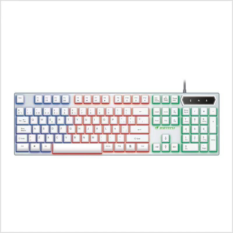 Keyboard Gaming LED Jertech K348 - Full Size Gaming Keyboard