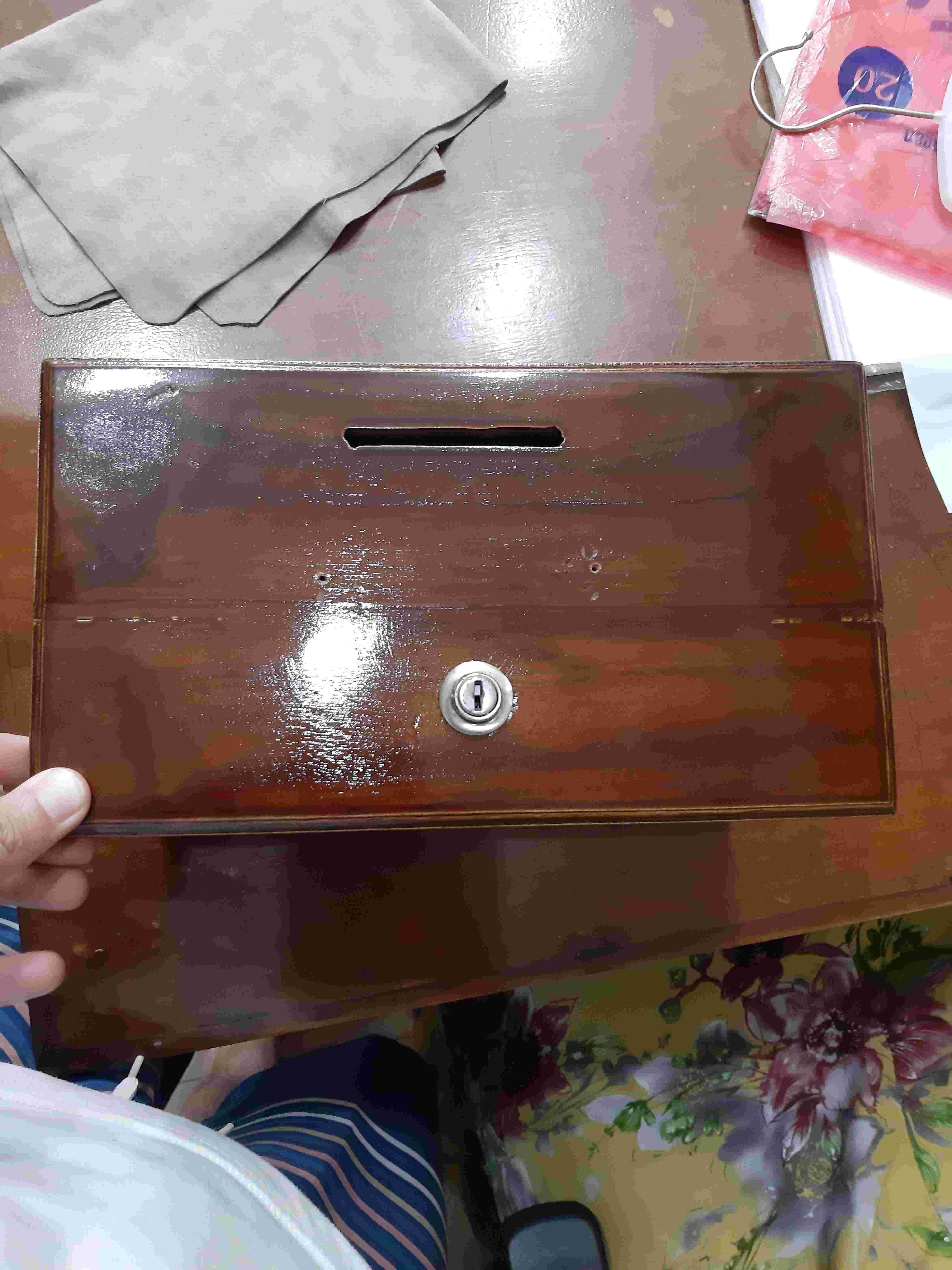 Kotak Amal Kotak Donasi Polos Bisa Ditambah Tulisan Nama