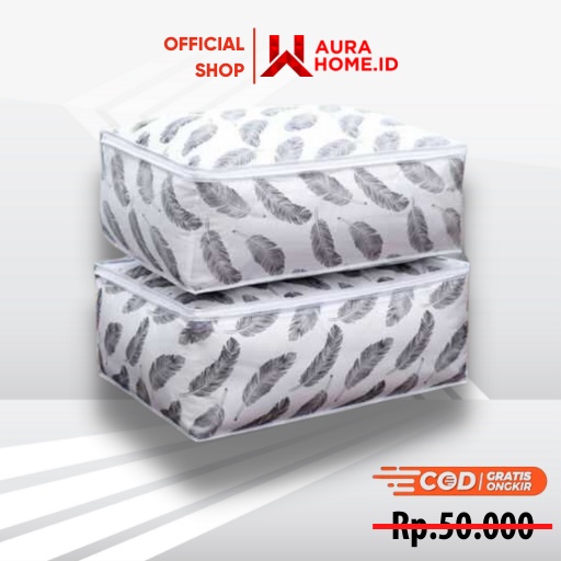 Tas Laundry Lipat Folding Storage Organizer Bag Case / Tas Kantong Karung Keranjang Box Tempat Pakai