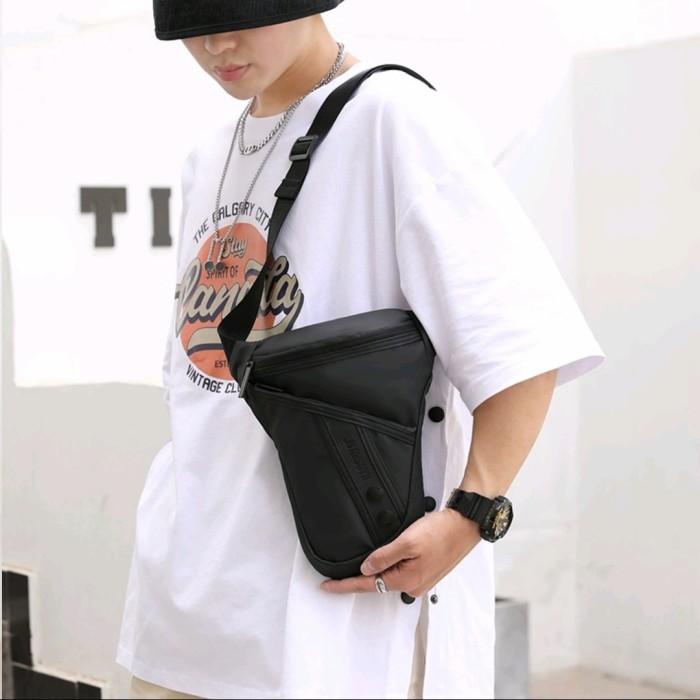 TAS PAHA WATERPROOF HAOSHUAI ORIGINAL IMPORT TAS SELEMPANG PAHA TOURIN