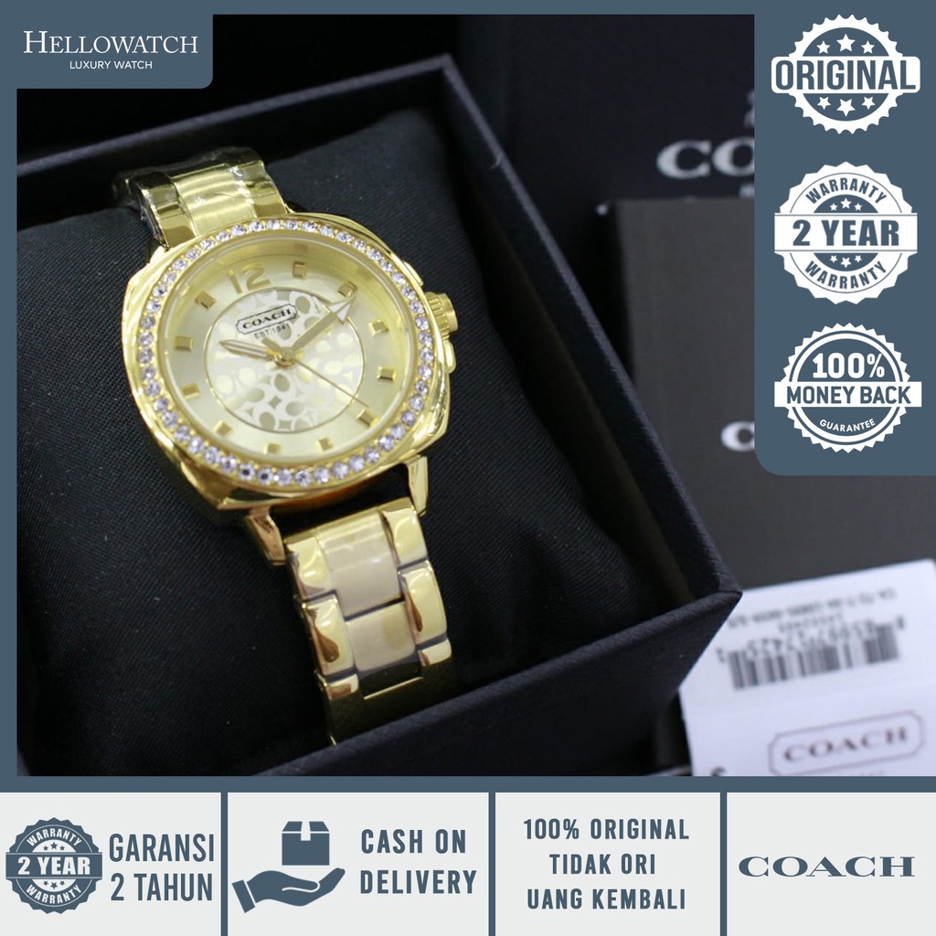 [ ORIGINAL - COACH WATCH ] Coach 144221 Stainless Steel