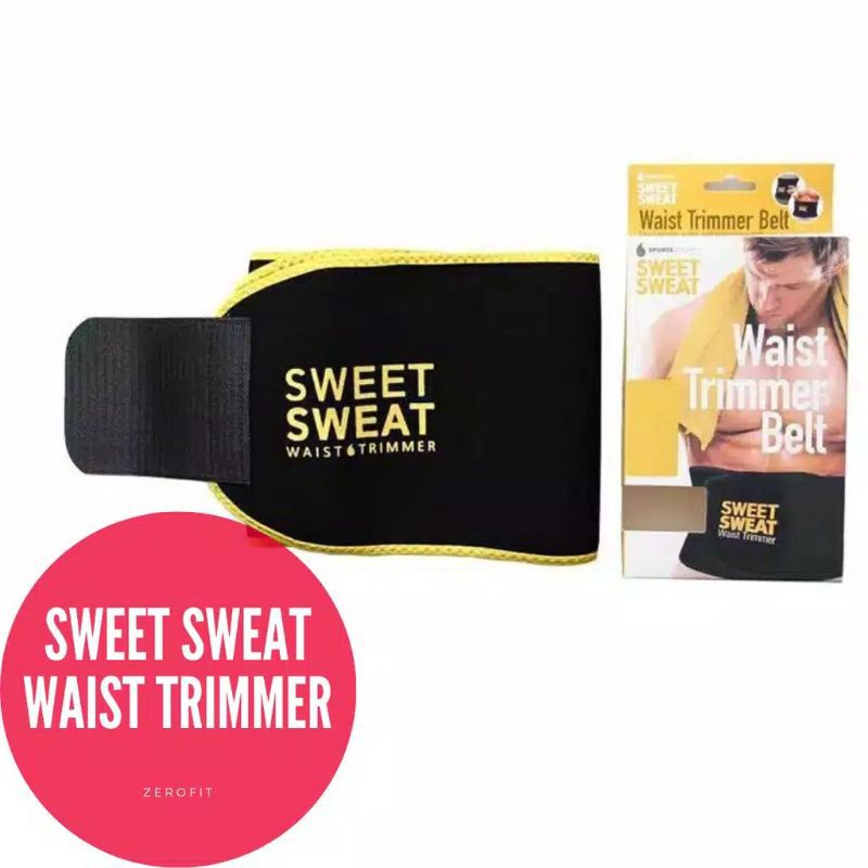 SWEET SWEAT TRIMMER BELT SLIM WAIST CORSET PEMBAKAR LEMAK PERUT