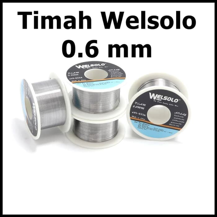 Original Timah Gulung Welsolo Djam 0.6 mm