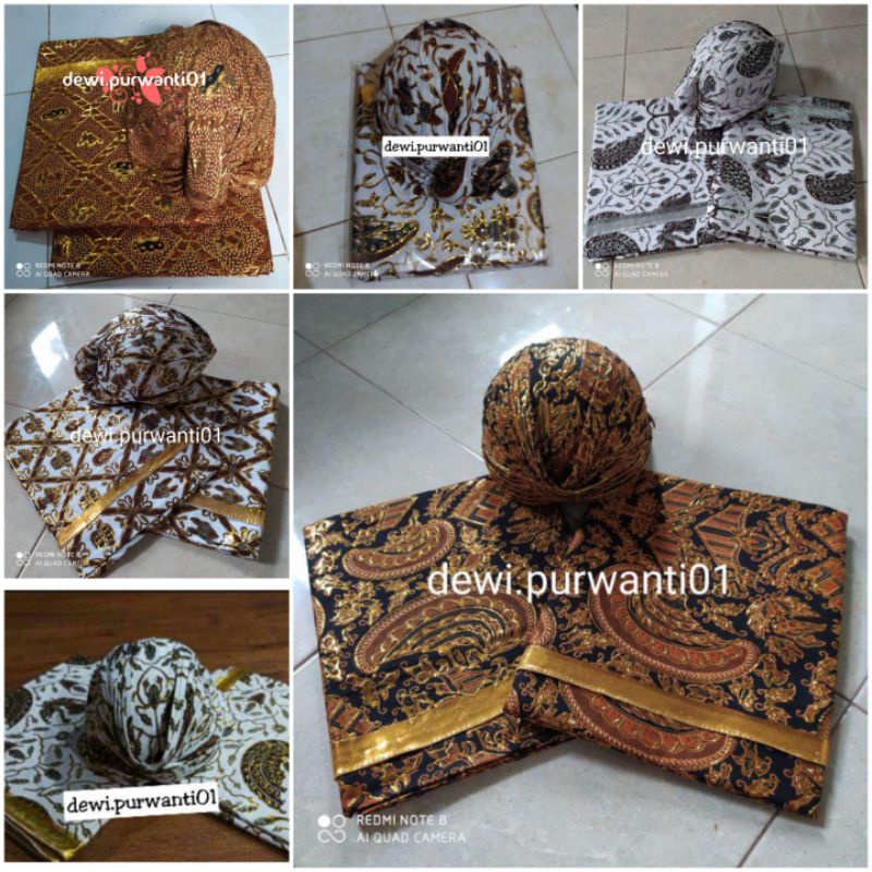 Jarik Prodo Cowok Instan sudah jadi + blangkon jogja