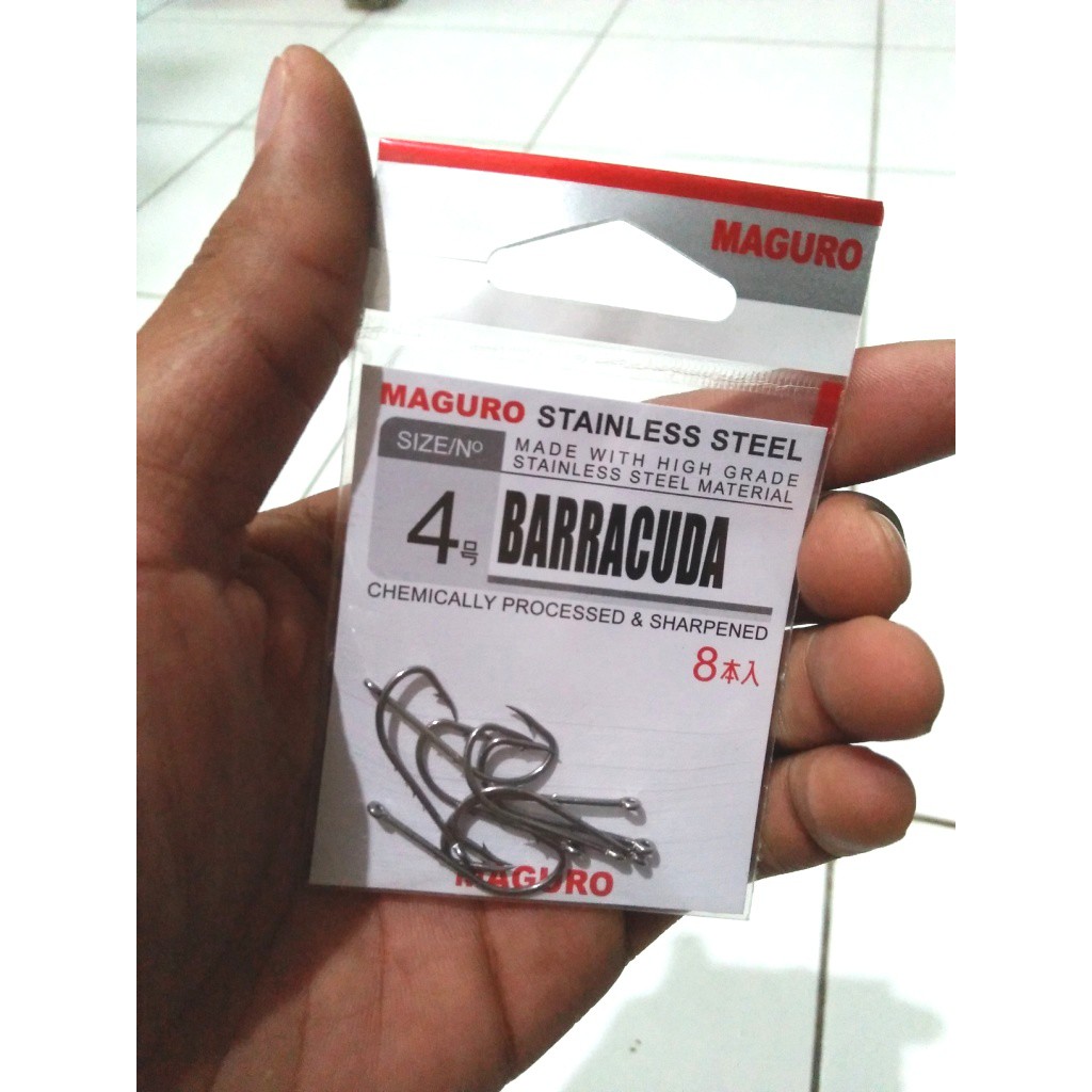 MAGURO BARACUDA SIZE 4 SIZE BESAR KAIL LEHER PANJANG