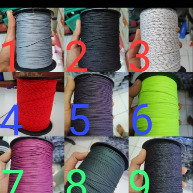 Tali Prusik Shinjin 1,2mm dan 1,5mm