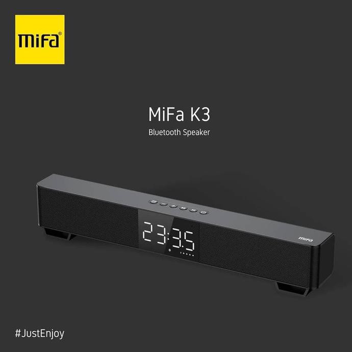 MIFA K3 Speaker Soundbar Speaker Wired & Wireless BLUETOOTH 5 TWS - Hitam