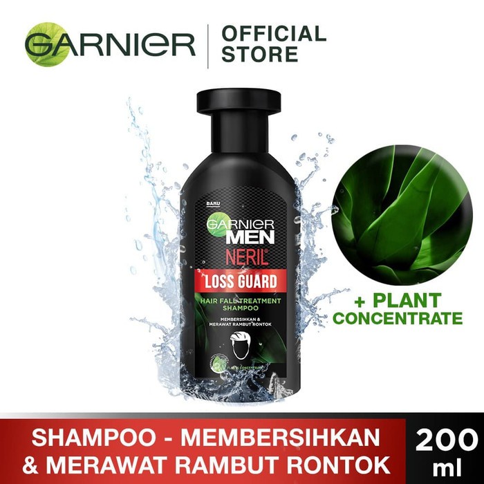 garnier men neril loss guard hair fall treatment shampoo 200 ml