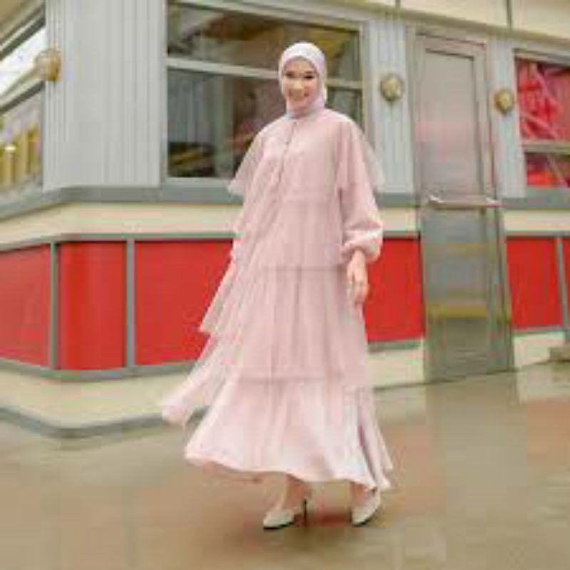 HijabChic - Hawa tunik XL Dusty pink