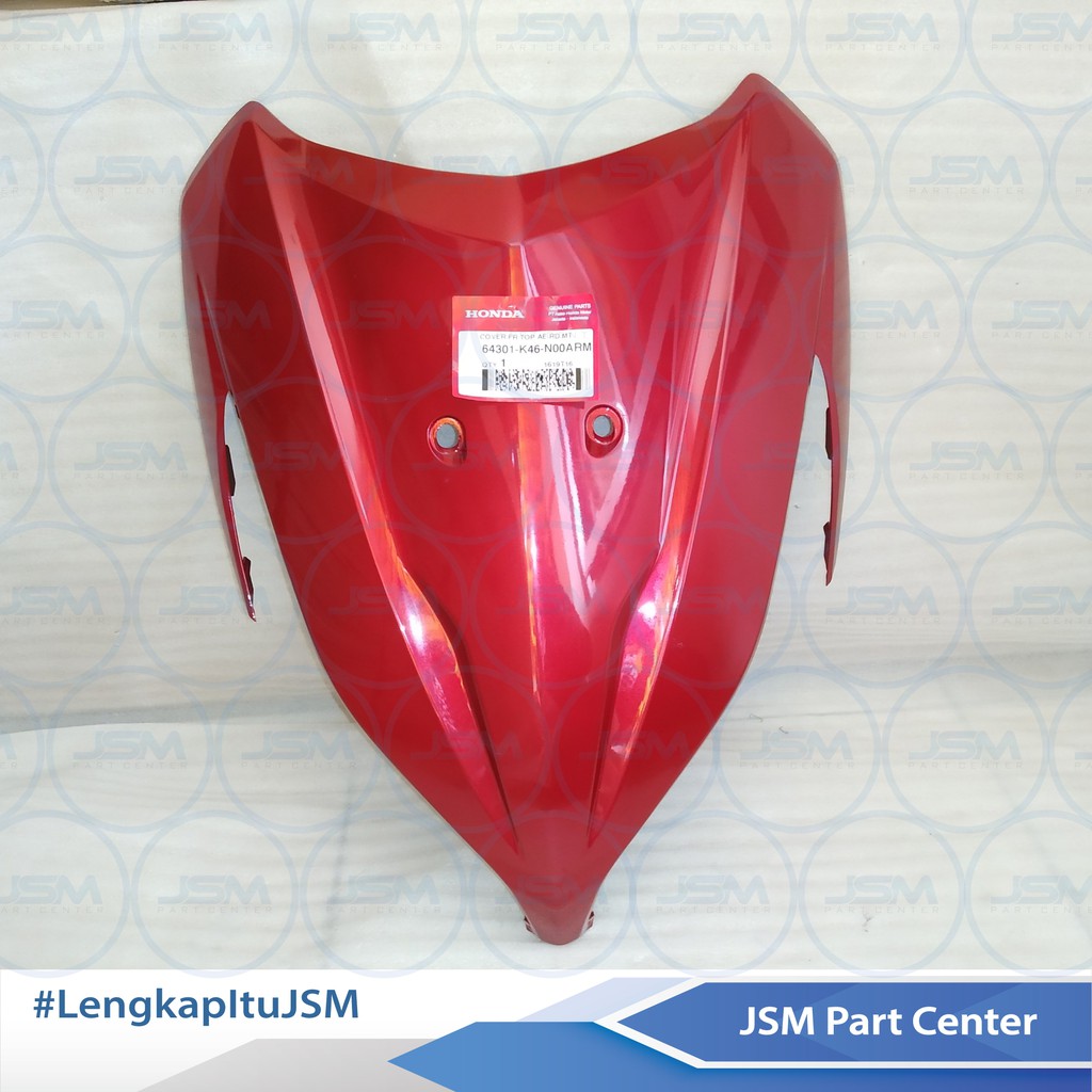COVER FR TOP TAMENG PANEL DEPAN VARIO FI MARUN 64301-K46-N00ARM ORI
