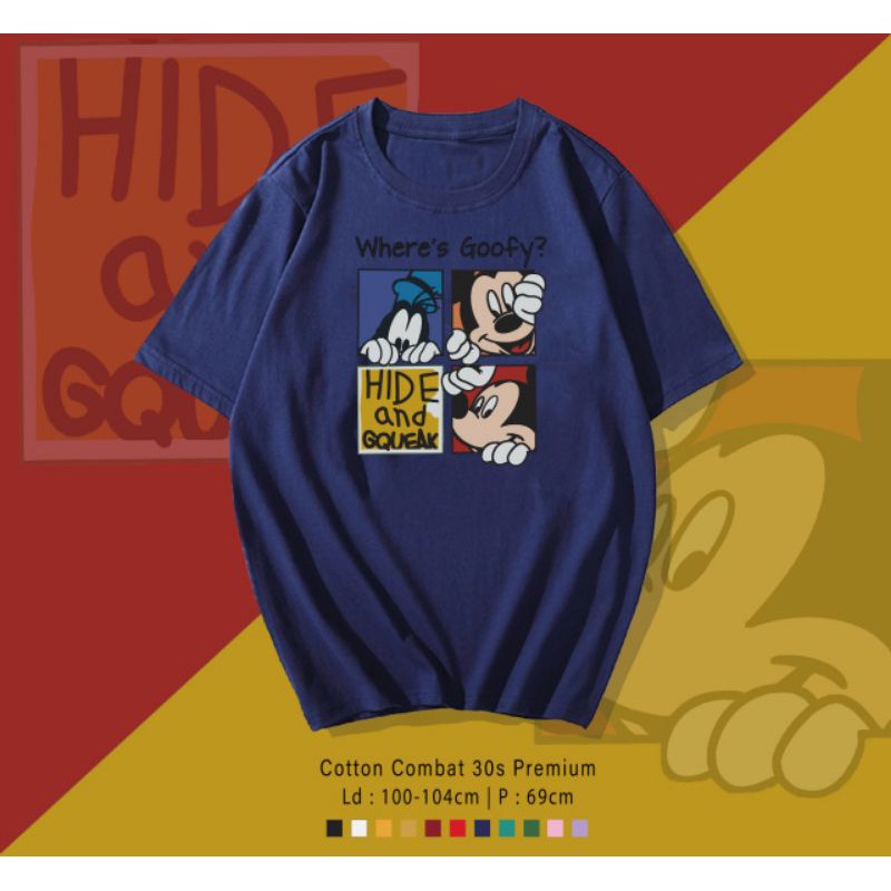 T-SHIRT / TUMBLR KAOS WHERE's GOOFY OVERSIZE PREMIUM