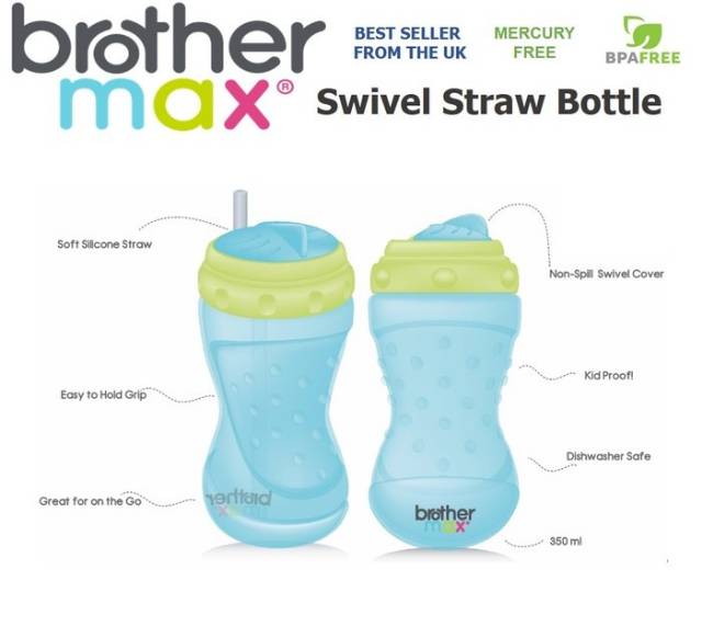 Brother Max Swivel Straw Bottle