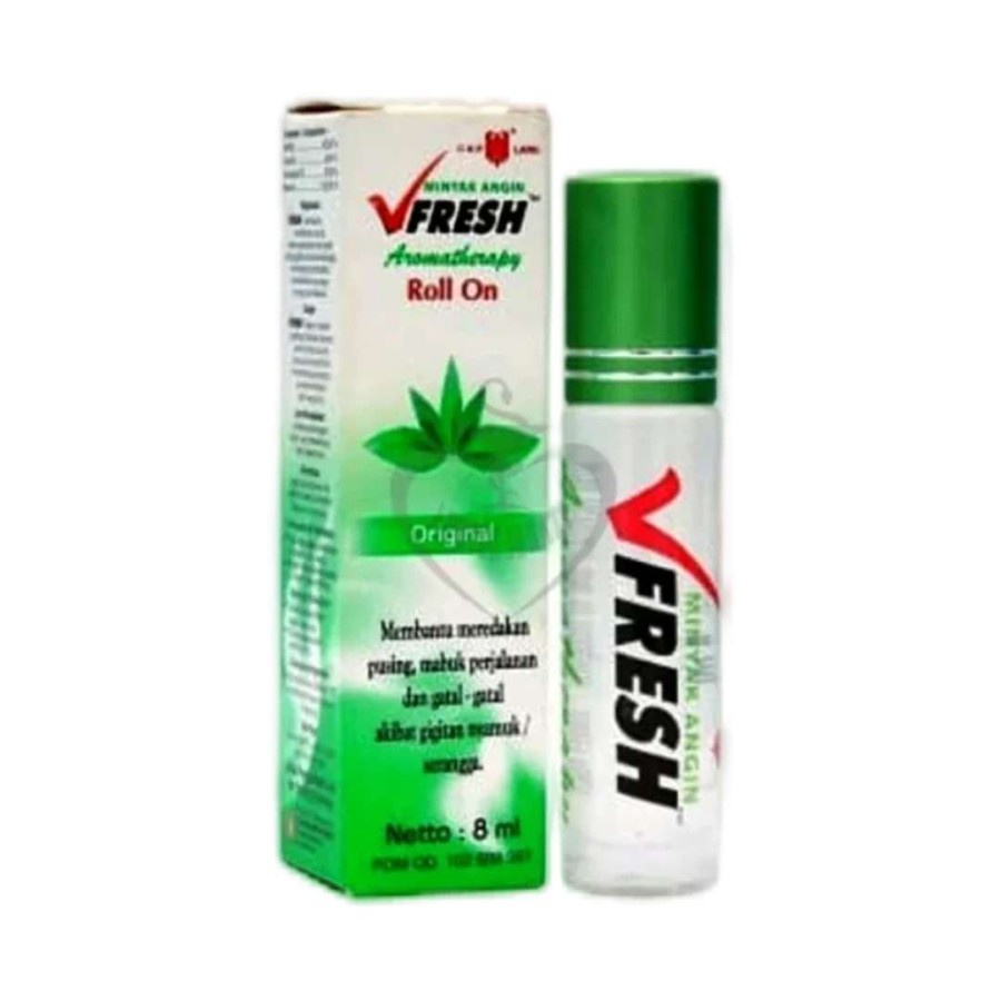 VFRESH MINYAK ANGIN - FRESHCARE AROMATHERAPY ROLL ON BPOM ORIGINAL 8ML