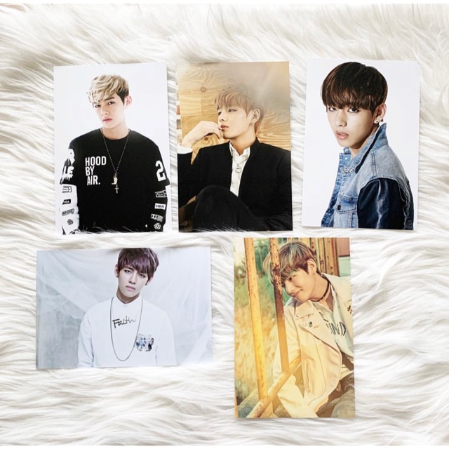 BTS Taehyung Armypedia Postcard