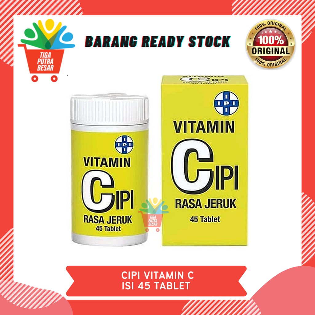 VITAMIN C IPI RASA JERUK 50 Mg ISI 45 TABLET