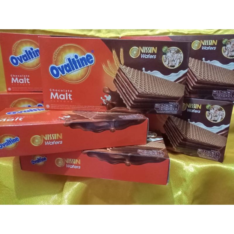 

Ovaltine Nissin Wafer 150 gr Khong guan