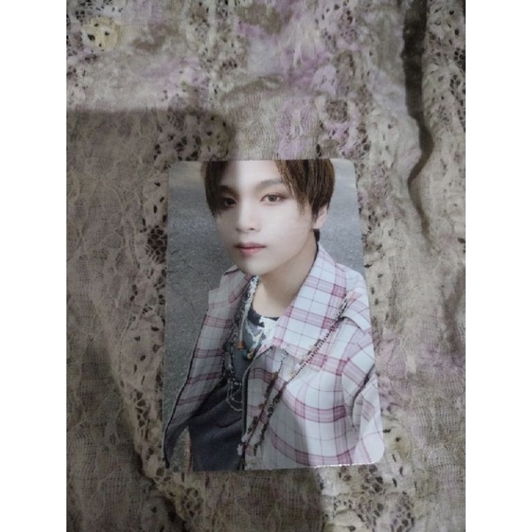 haechan hotsa chilling beatbox ppsg21 tc trading card selca a universe sticker sticky Seoul city cra