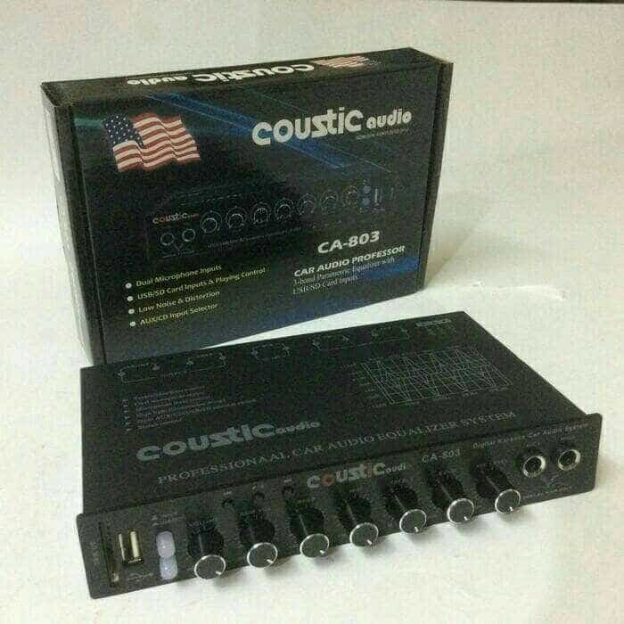 TOP BGT  PREAMP/PARAMETRIK COUSTIC AUDIO CA.803 USB JK90