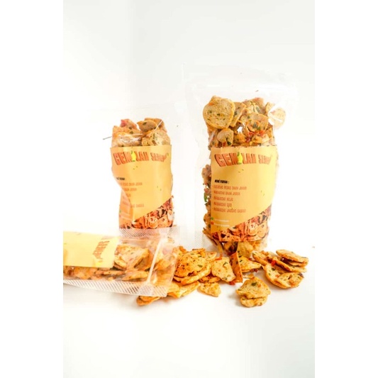 

Basreng daun jeruk 100% cabe asli 100gram | BELI 10 FREE 1