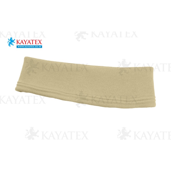 MANSET RIB LENGAN KHAKI ( ISI 12PCS )