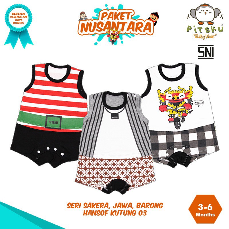 BAJU BAYI HANSOF KUTUNG PITEKU NUSANTARA