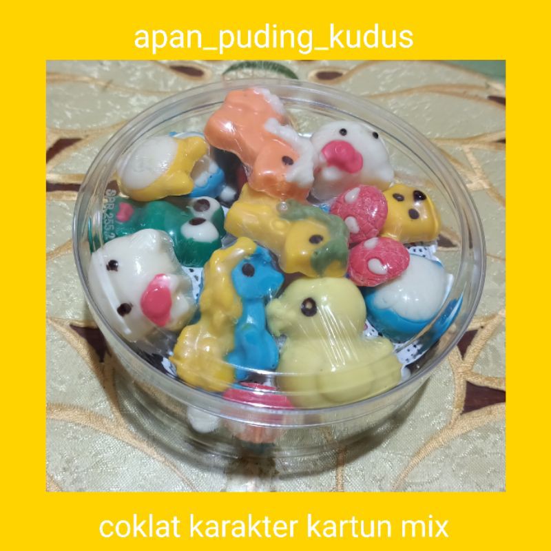 

coklat karakter kartun mix